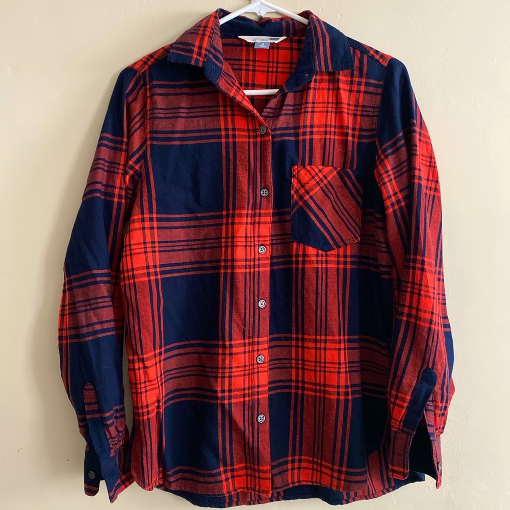 Plaid Flannel Pattern Shirt